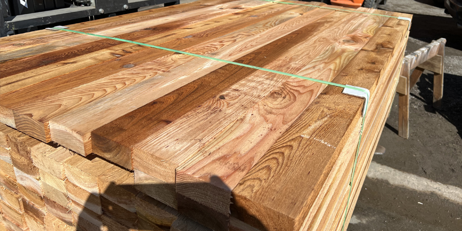 Rough Sawn 6ft Cedar 2x4s Boards